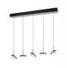 Lampa wisząca LED okrągła wielopunktowa designerska nowoczesna ściemnialna GUANO 334410507 Trio